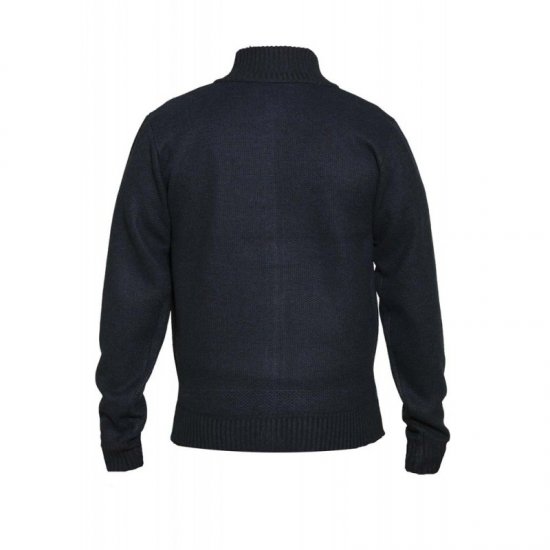 D555 Braxton Sweater Navy - Felpe & felpe con cappuccio - Felpe & Felpe con Cappuccio Uomo Taglie Forti