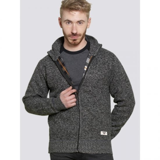 D555 Braxton Sweater Charcoal - Felpe & felpe con cappuccio - Felpe & Felpe con Cappuccio Uomo Taglie Forti