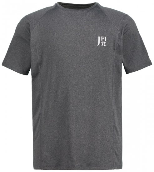 Jay-Pi 801727 T-shirt tecnica QuickDry Grigio scuro - Magliette - Magliette Uomo Taglie Forti
