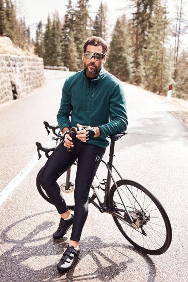 JP1880 Jay-Pi Cycling Pants Black - Abbigliamento sportivo & Outdoor - Abbigliamento Sportivo Uomo Taglie Forti