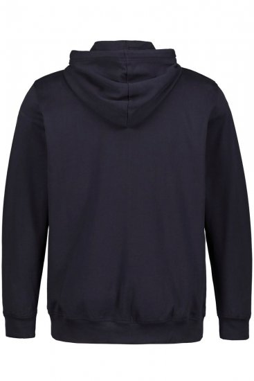 JP1880 802934 Completo tuta con felpa con cappuccio e pantaloni Blu scuro - Tute da ginnastica - Tute Completa/Tute da ginnastica uomo taglie forti