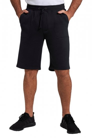 Jay-Pi 804151 Bermuda della tuta Nero - Pantaloni & pantaloncini tuta - Pantaloni Tuta Uomo Taglie Forti