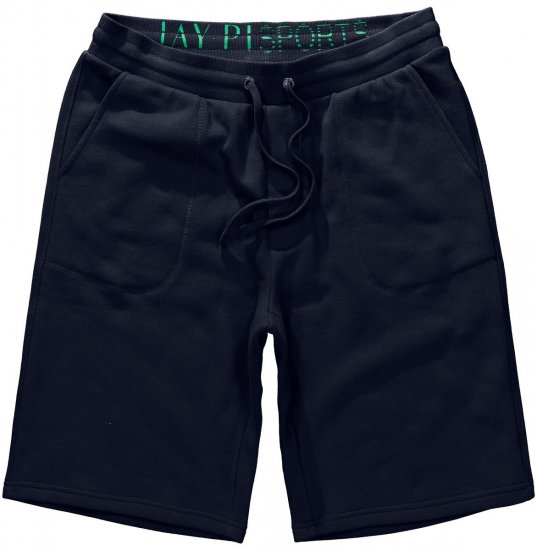 Jay-Pi 804151 Bermuda della tuta Blu scuro - Pantaloni & pantaloncini tuta - Pantaloni Tuta Uomo Taglie Forti