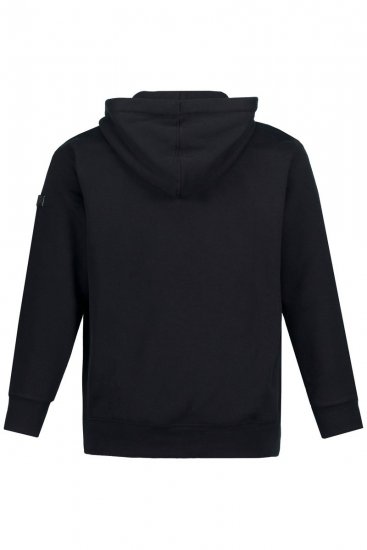 Jay-Pi 804164 Felpa con cappuccio e zip Nero - Felpe & felpe con cappuccio - Felpe & Felpe con Cappuccio Uomo Taglie Forti
