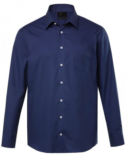 JP1880 Shirt Business Long Sleeve Navy - Camicie - Camicie Taglie Forti Uomo