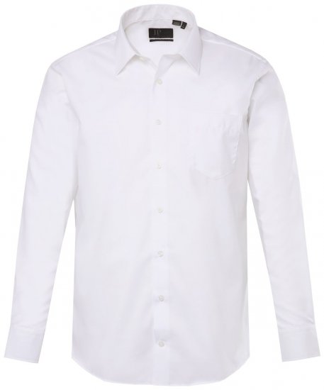JP1880 804890 Camicia business no-stiro manica lunga Bianco TALL - TALL camicie - Camicie TALL per uomo alto
