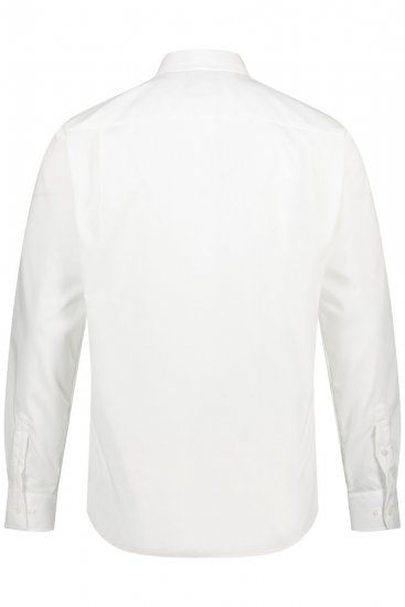 JP1880 804890 Camicia business no-stiro manica lunga Bianco - Camicie - Camicie Taglie Forti Uomo