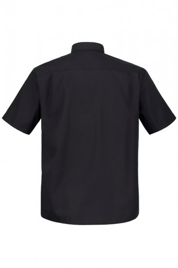 JP1880 804891 Camicia a maniche corte Nero - Camicie - Camicie Taglie Forti Uomo