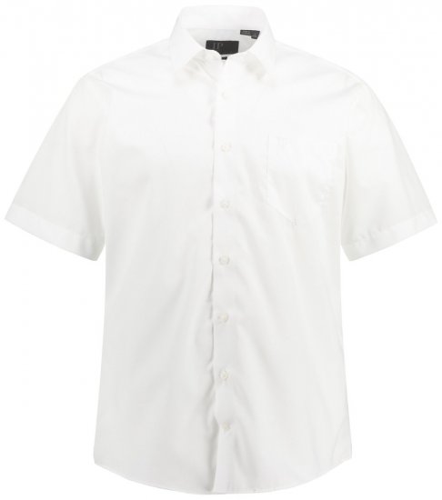 JP1880 804891 Camicia a maniche corte Bianco TALL - TALL camicie - Camicie TALL per uomo alto