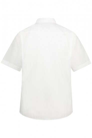 JP1880 804891 Camicia a maniche corte Bianco TALL - TALL camicie - Camicie TALL per uomo alto