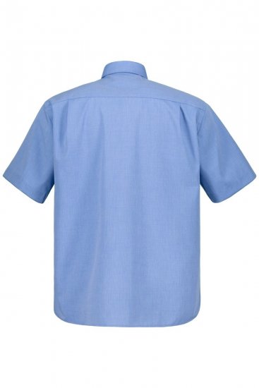 JP1880 804891 Camicia a maniche corte Azzurro - Camicie - Camicie Taglie Forti Uomo