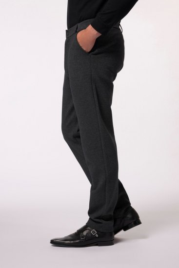 JP1880 New York Flexnamic Pantaloni chino in jersey Antracite - Abiti - Abiti da Uomo Taglie Forti