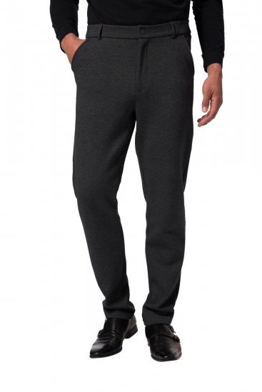 JP1880 New York Flexnamic Pantaloni chino in jersey Antracite - Abiti - Abiti da Uomo Taglie Forti