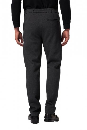 JP1880 New York Flexnamic Pantaloni chino in jersey Antracite - Abiti - Abiti da Uomo Taglie Forti