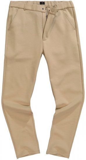 JP1880 New York Flexnamic Pantaloni chino in jersey Beige - Abiti - Abiti da Uomo Taglie Forti