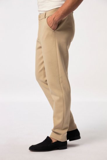 JP1880 New York Flexnamic Pantaloni chino in jersey Beige - Abiti - Abiti da Uomo Taglie Forti