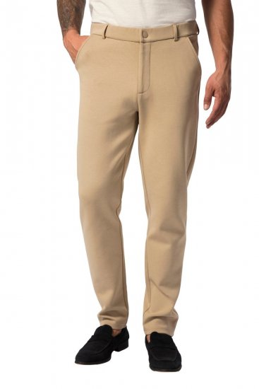 JP1880 New York Flexnamic Pantaloni chino in jersey Beige - Abiti - Abiti da Uomo Taglie Forti