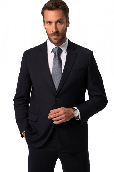 JP1880 Kapros Flexnamic Blazer Blu scuro - Abiti - Abiti da Uomo Taglie Forti