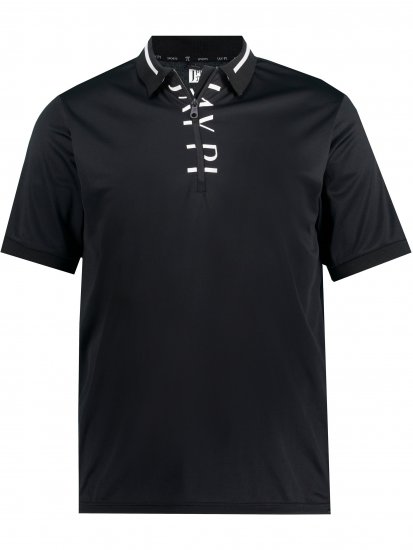 JP1880 Jay-Pi Golf Polo Shirt Black - Abbigliamento sportivo & Outdoor - Abbigliamento Sportivo Uomo Taglie Forti