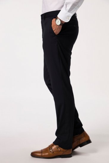 JP1880 Kapros Flexnamic Pantaloni da abito Blu scuro - Abiti - Abiti da Uomo Taglie Forti