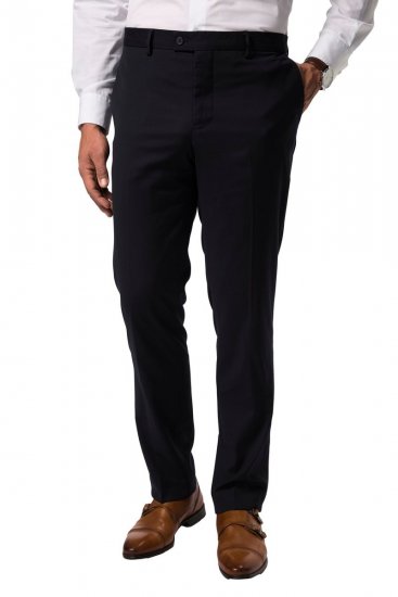 JP1880 Kapros Flexnamic Pantaloni da abito Blu scuro - Abiti - Abiti da Uomo Taglie Forti