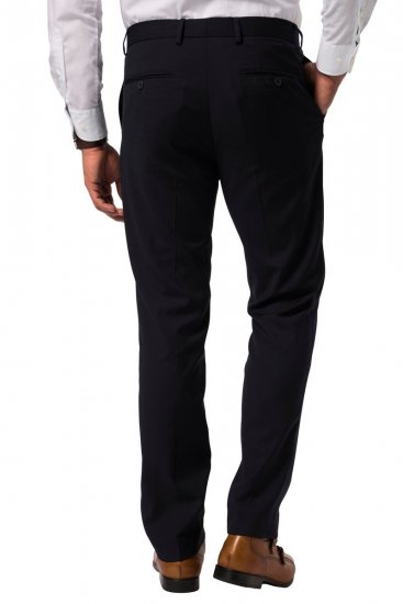 JP1880 Kapros Flexnamic Pantaloni da abito Blu scuro - Abiti - Abiti da Uomo Taglie Forti
