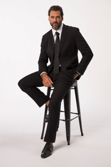 JP1880 Kelto Flexnamic Business Suit Black - Abiti - Abiti da Uomo Taglie Forti