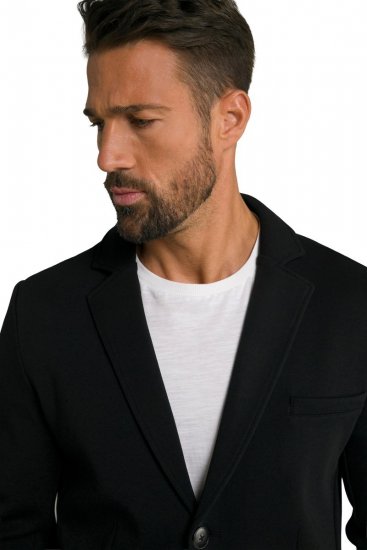 JP1880 New York Flexnamic Blazer in jersey Nero - Abiti - Abiti da Uomo Taglie Forti
