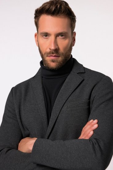 JP1880 New York Flexnamic Blazer in jersey Grigio scuro - Abiti - Abiti da Uomo Taglie Forti