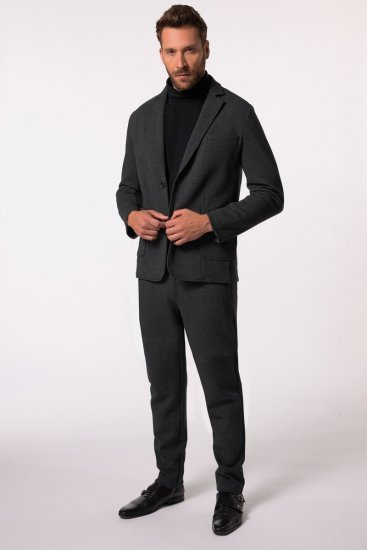 JP1880 New York Flexnamic Blazer in jersey Grigio scuro - Abiti - Abiti da Uomo Taglie Forti