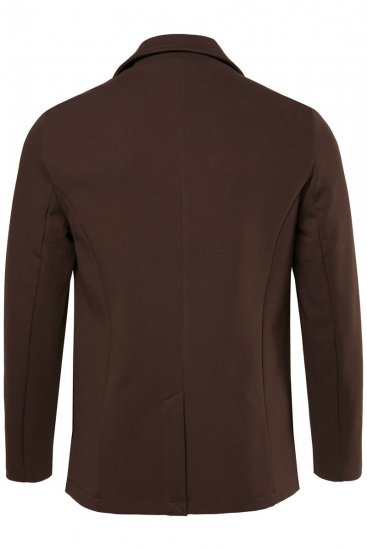 JP1880 New York Flexnamic Blazer in jersey Marrone scuro - Abiti - Abiti da Uomo Taglie Forti