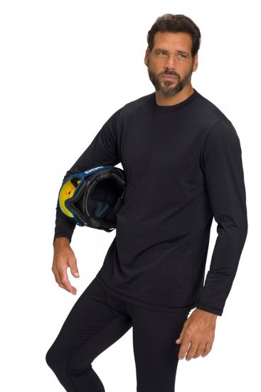 Jay-Pi 807664 Mutandoni lunghi in tessuto tecnico Nero - Intimo & costumi da bagno - Intimo Taglie Forti Uomo