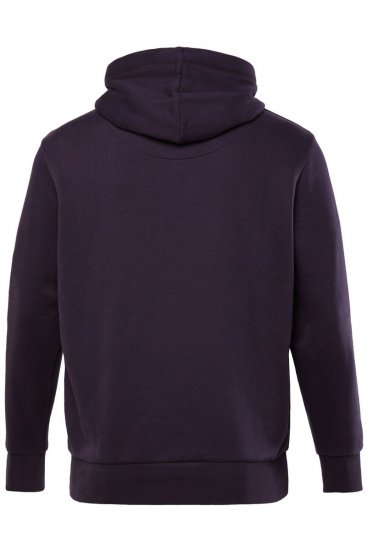 JAY-PI Hoodie with Soft Brushed Interior Purple - Felpe & felpe con cappuccio - Felpe & Felpe con Cappuccio Uomo Taglie Forti