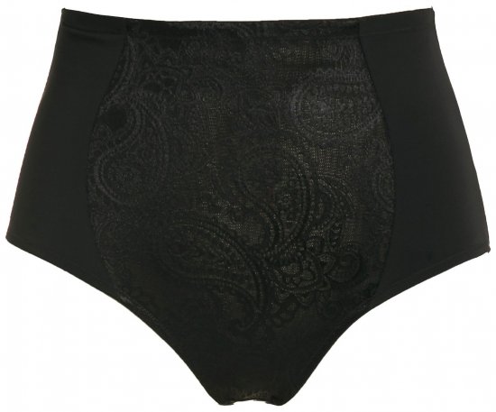 Ulla Popken 809604 Slip modellante Nero - Intimo modellante - 