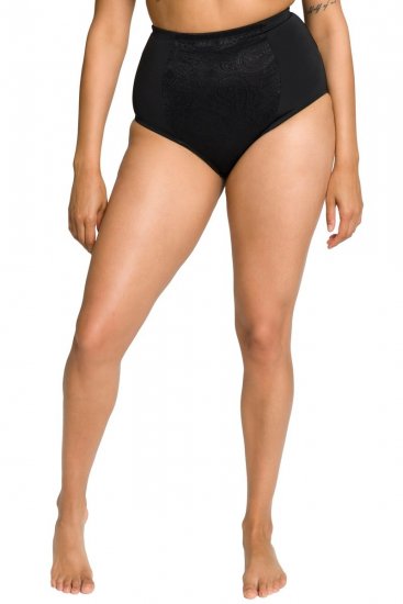 Ulla Popken 809604 Slip modellante Nero - Intimo modellante - 