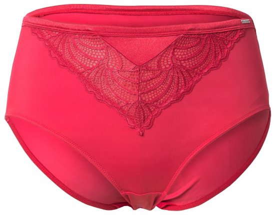 Ulla Popken 811602 Slip con pizzo Magenta - Slip - 