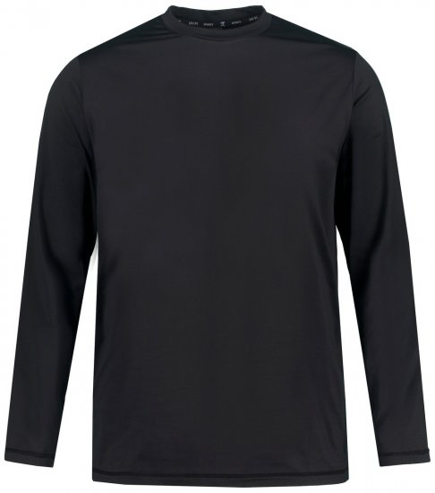 Jay-Pi 811837 Maglia tecnica a maniche lunghe Nero - Intimo & costumi da bagno - Intimo Taglie Forti Uomo