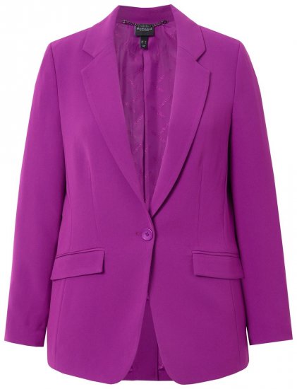 Ulla Popken 811944 Blazer classico Prugna - Blazer - Blazer Taglie Forti da Donna