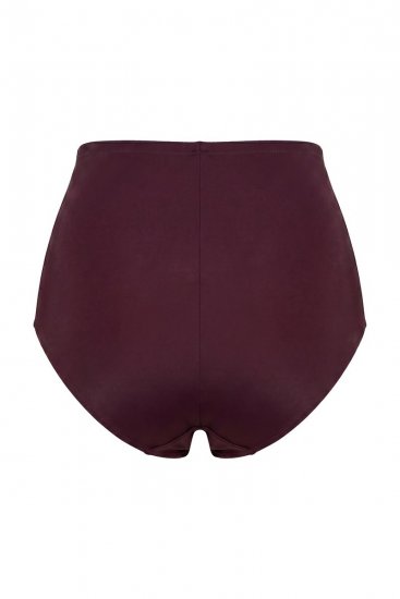 Ulla Popken 813137 Slip modellante a vita alta Bordeaux - Intimo modellante - 