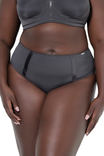 Ulla Popken 815268 Slip a righe Antracite - Slip - 