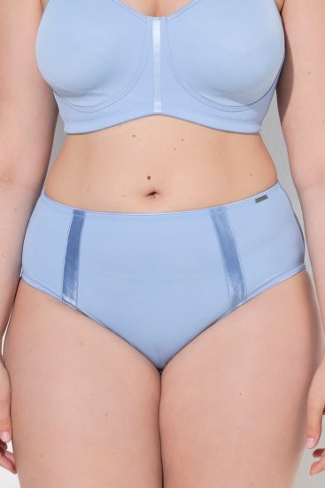 Ulla Popken 815268 Slip a righe Azzurro - Slip - 