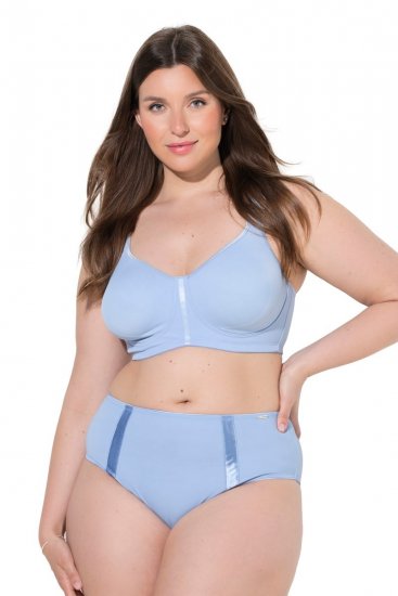 Ulla Popken 815268 Slip a righe Azzurro - Slip - 