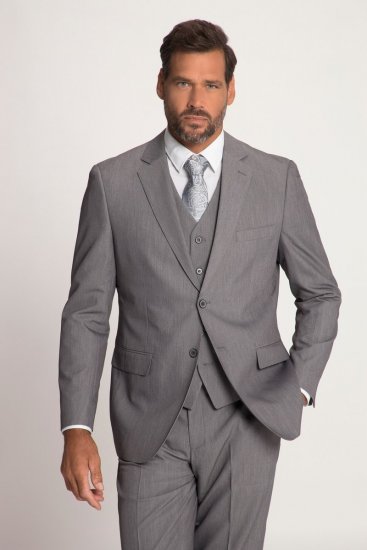 JP1880 Keos Flexnamic Blazer Grigio acciaio - Abiti - Abiti da Uomo Taglie Forti