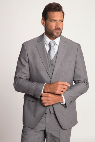 JP1880 Keos Flexnamic Blazer Grigio acciaio - Abiti - Abiti da Uomo Taglie Forti