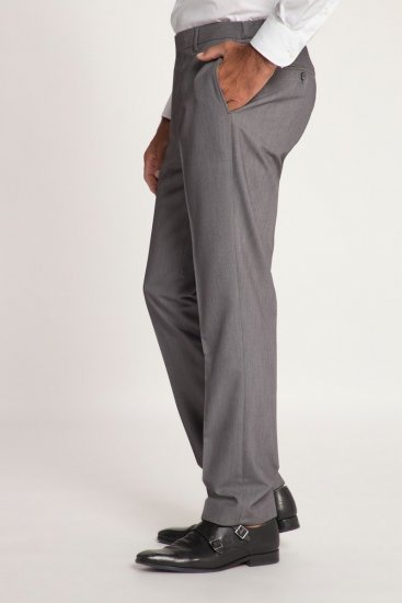 JP1880 Keos Flexnamic Pantaloni da abito Grigio acciaio - Abiti - Abiti da Uomo Taglie Forti