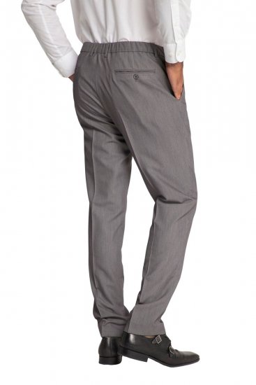 JP1880 Keos Flexnamic Pantaloni da abito Grigio acciaio - Abiti - Abiti da Uomo Taglie Forti