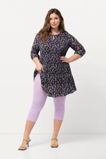 Ulla Popken 815580 Collant senza piede 3/4 con protezione cosce 80 den Rosa antico - Collant & calzini - 