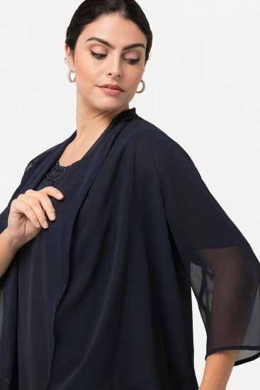 Ulla Popken 817211 Giacca Blu scuro - Giacche - Giacche taglie forti da donna