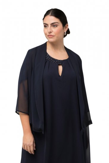 Ulla Popken 817211 Giacca Blu scuro - Giacche - Giacche taglie forti da donna
