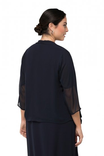 Ulla Popken 817211 Giacca Blu scuro - Giacche - Giacche taglie forti da donna